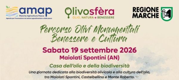 19/09/2026: Olivosfera – Olio, Natura e Benessere